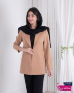 کت دخترونه یقه آمریکایی نگین خطی CALIN - Image 2