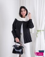 کت دخترونه زیگزاگی تمام نگین CALIN - Image 2