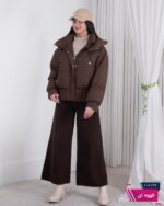 کاپشن وارداتی دخترونه پایین دوخت XLSP 8805 - Image 4