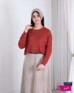 بلوز بافت دخترونه حصیری پرچی - Image 5