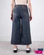 شلوار جین وایدبگ زاپدار MOBAMO/306/4 - Image 3