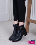 نیم بوت چرم دخترونه وارداتی گره ایBAILE COC/357/5 - Image 5