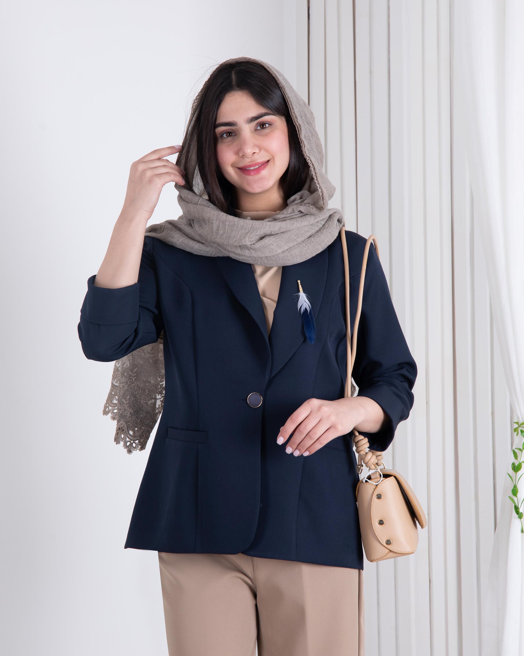 کت دخترونه تک دکمه پر SERA BELLA کت دخترونه تک دکمه پر SERA BELLA - Image 1