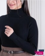 بلوز بافت یقه اسکی دخترونه - Image 3