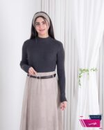 بلوز بافت دخترونه شاین خطی - Image 4