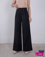 شلوار پارچه ای جلو چین ONE MORE/1363 - Image 4