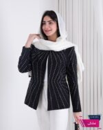 کت دخترونه زیگزاگی تمام نگین CALIN - Image 4