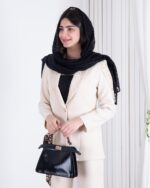 کت و شلوار یقه ارشال دانتل KENZO