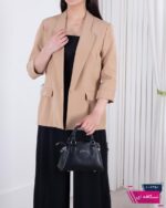 کت یقه دار جیب پاکتی NAFIS DRESS - Image 2