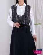 وست سوزن دوزی طر حدار SERA BELLA - Image 4