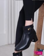 نیم بوت چرم دخترونه وارداتی گره ایBAILE COC/357/5 - Image 4