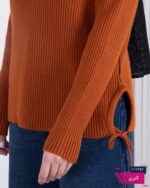 بلوز بافت دوطرف بندی MIU MIU - Image 6