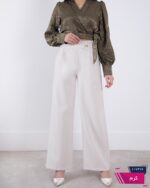 شلوار پارچه ای جلو چین ONE MORE/1363 - Image 5