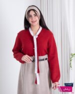 ژاکت بافت کروات توری - Image 5