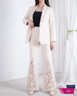 کت و شلوار یقه ارشال دانتل KENZO - Image 3