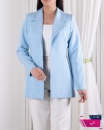 کت دخترونه یقه آمریکایی نگین خطی CALIN - Image 7