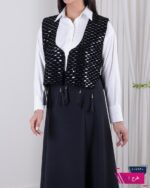 وست سوزن دوزی طر حدار SERA BELLA - Image 7