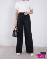 شلوار پارچه ای دخترونه بگ دوپیله MOBAMO/4081/4126 - Image 5