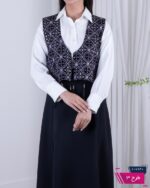 وست سوزن دوزی طر حدار SERA BELLA