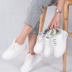 کتونی ونس دخترونه لبه رنگیMAKLINIT/389