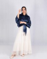 شومیز ساتن کنزو سگک دارOXYGEN