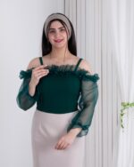 نیم تنه یقه چین دار DIANA