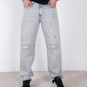 شلوار جین مردونه بگ زاپدار BERSHKA/6066