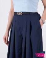 شلوار پارچه ای وارداتی فول بگ دو پیله - Image 8