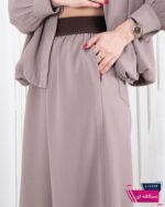 ست مانتو و شلوار پایین چین MODENA  304 - Image 2