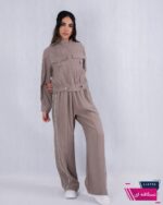 ست کراپ شلوار دو جیب نواری MODENA  318 - Image 3