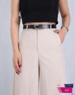 شلوار پارچه ای دخترونه راه راه OXYGEN - Image 4