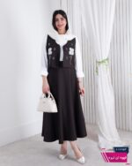 ست سه تیکه مروارید دوزی MALAKE - Image 4