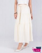 دامن دو طبقه چین دار NV - Image 4