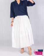 شومیز یقه هفت راه راه الیزا DIANA - Image 9