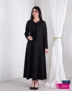 کت و سارافون سنگدوزی نیم دایره MAHYA - Image 2