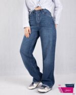 شلوار جین دخترونه رگولار THREEJEAN/22500/ - Image 3