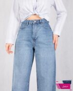 شلوار جین دخترونه رگولار/THREEJEAN/22359 - Image 3