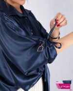 شومیز ساتن کنزو سگک دارOXYGEN - Image 3