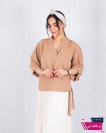 شومیز یقه هفت راه راه الیزا DIANA - Image 7