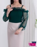 نیم تنه یقه چین دار DIANA - Image 5