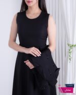 کت و سارافون سنگدوزی نیم دایره MAHYA - Image 4