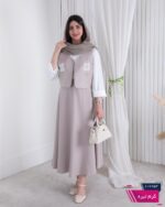 ست سه تیکه مروارید دوزی MALAKE - Image 14