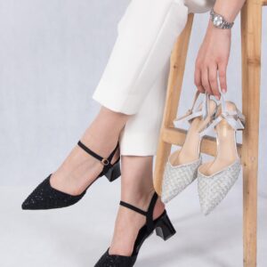 کفش مجلسی وارداتی نگین لوزی رکابی BAILE COCO 576/8