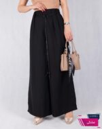 شلوار پارچه ای وارداتی فول بگ جلو پیله بندی - Image 8