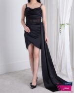 پیراهن مجلسی شال دار SHANA 2462 - Image 4