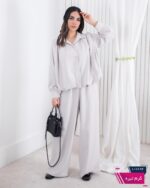 ست مانتو و شلوار پایین چین MODENA  304 - Image 8