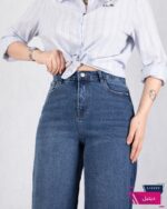 شلوار جین دخترونه استریت دمپاکات THREEJEANS/22785 - Image 3