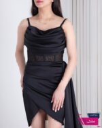 پیراهن مجلسی شال دار SHANA 2462 - Image 3