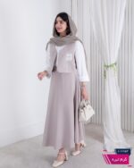 ست سه تیکه مروارید دوزی MALAKE - Image 12