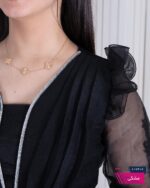 نیم تنه استین بیده نوار نگین DIANA - Image 4